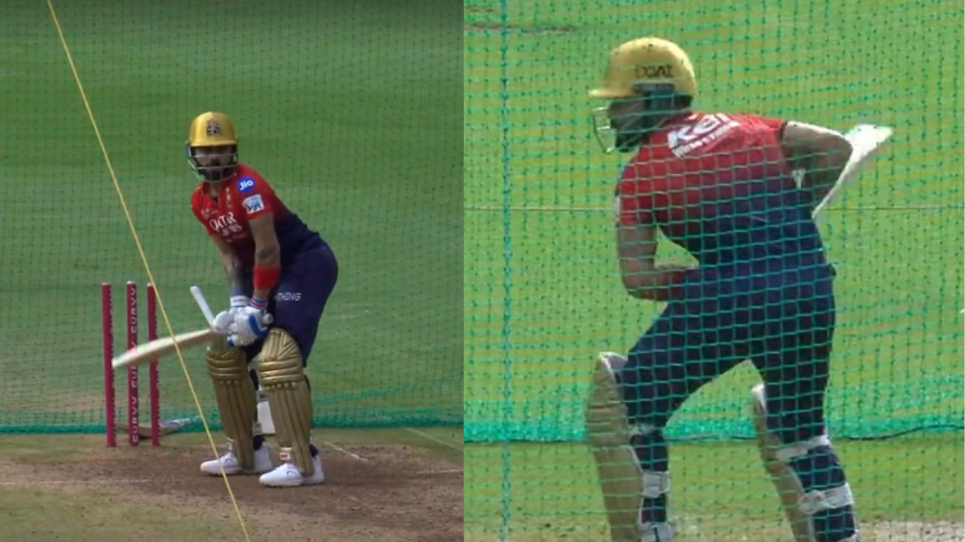 RCB vs KKR IPL 2025 match 58 preview – Full match details, playing XI, pitch report, weather update, playoff scenarios, and Virat Kohli’s emotional farewell tribute at Chinnaswamy Stadium.