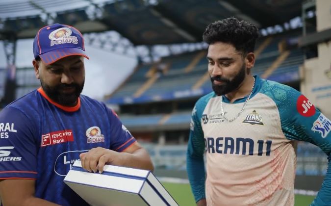 Rohit Sharma Presents T20 World Cup Ring to Mohammed Siraj