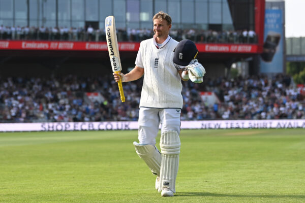 Joe Root Passes Ponting, Hits 38th Century as England Dominate India in Manchester Joe Root celebrates 38th Test century vs India at Old Trafford