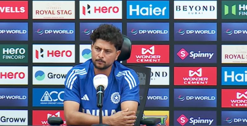 Kuldeep Yadav during a training session, reflecting on his return to international cricket after time on the sidelines
