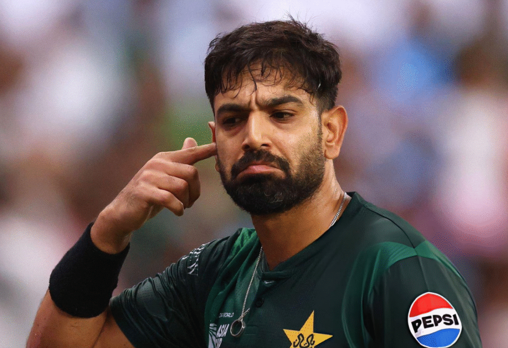 Haris Rauf during ICC hearing over ‘6-0’ gesture, Sahibzada Farhan defending his cultural celebration
