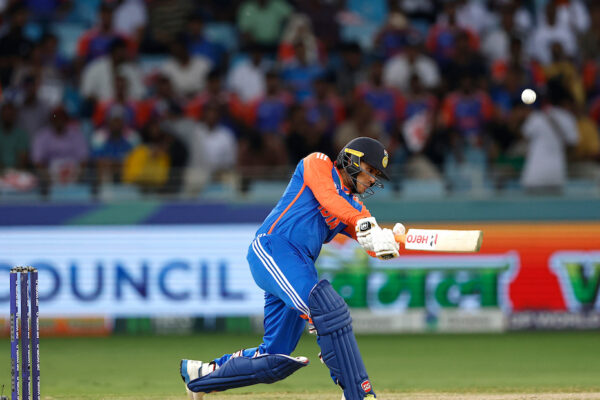 Abhishek Sharma’s explosive batting during the Super Four T20I match — one of the standout performers between October 2024 and September 2025.