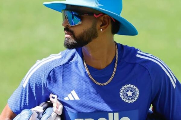 Shreyas Iyer during training ahead of India vs Australia ODI series 2025